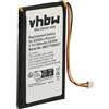 vhbw batteria compatibile con TomTom XL 330s, 330 navigatore GPS (1300mAh, 3,7V, Li-Poly)