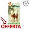 Oasy Dog Snack Osso Masticabile al Pollo Taglia Medium (2 - 20 KG) - Confezione Da 56 Gr - CONFEZIONE RISPARMIO