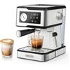 CAFELFFE Macchina da caffè espresso con montalatte e vapore, macchina espresso con pressione a pompa da 20 bar, macchina da caffè espresso con schermo LCD touch screen per barista a casa o per