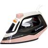 EFFEKTIV - Ferro a vapore per vestiti 2500 X | Suola in ceramica | Vapore costante e colpo di vapore 500 g | Adatto a tutti i tipi di tessuti | Auto-pulizia e spegnimento | 2400 W | Cavo da 2,5 m