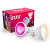 innr Zigbee GU10 Lampadina Smart, Funziona con Hue* e Alexa (Bridge Richiesto), Faretto Luce Bianca e Colorata, 16 Milioni di Colori, Lampada RGB, Lampadina Dimmerabile, 410 lumen - 2 pezzi