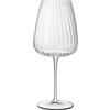 Luigi Bormioli Set 4 Calici Bicchieri Vino in Vetro Bordeaux Optica 70 cl Luigi Bormioli
