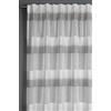 Gardinia Sehlbach Tenda pronta con fettuccia, Con righe a blocchi, Grigio, 140 x 245 cm, Traslucida, Coprente, Design di tendenza, Drappeggio perfetto, Certificato Oeko-Tex