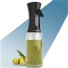 PORTENTUM Spruzzino olio per friggitrice aria 300ml Spray Olio Cucina Antigoccia, Oliera di Vetro con Dispenser Accessori Friggitrice Senza Olio