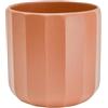 Ivyline Vaso per piante, in ceramica, arancione bruciato, medio