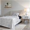 Italian Bed Linen Set Lenzuola Letto Fashion, Made in Italy- Completo Letto in Morbida Microfibra, Lenzuolo Sotto con Angoli, Telo Sopra 180x270 e Federa con Patella Interna, Piazza e Mezza, Travel Life