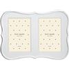 kate spade new york Crown Point - Cornice doppia, 12,7 x 17,8 cm, 1,2 kg, colore: Argento