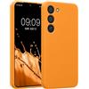 kwmobile Custodia Compatibile con Samsung Galaxy S23 Cover - Back Case per Smartphone in Silicone TPU - Protezione Gommata - Arancia fruttata