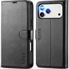 TUCCH Custodia per iPhone 17 Pro Max 6,9-pollici 5G 2025 Portafoglio [RFID Blocking] | Cover Custodia Pelle Sintetica TPU Antiurto, Supporto Slot Schede Protezione Integrale Chiusura Magnetica, Nero
