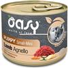 Oasy Dog Grain Free Puppy Junior Small Mini Agnello Lattina 200 g
