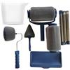 lcyen Set di 9 rulli per pittura, non gocciolano, ricaricabile, rullo riempibile, kit di rulli per pittura per casa, parete dell'ufficio, pittura a soffitto