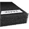 Generico Filtro in Spugna di Cotone biochimico per acquari e laghetti - 50x50x5 cm, 15/25/35/50 PPI(25PPI,50x12x2cm)