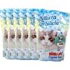 Birb Pet BIRBAPET CRYSTAL SAND - LETTIERA PER GATTI IN SILICIO LT. 30 in n. 6 CONFEZIONI DA 5 LT PROFUMATA AL TALCO