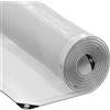 vidaXL Telone Trasparente con Occhielli 4x4 m in Polietilene, telone trasparente, telo chiaro resistente, telo telone chiaro resistente