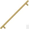 vidaXL Maniglie per Mobili 5pz Oro 320mm in Acciaio Inox, maniglia per armadietto, maniglia a T, maniglia in acciaio inox, maniglia per anta