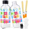 DecorRom Colla Per Puzzle Trasparente - Kit Conservation 200ml con Applicatore Preciso, Asciugatura Rapida, Non Tossica, Solubile in Acqua, Per 5000 Pezzi, Ideale per Incorniciamento, Accessori Puzzle Adulti
