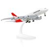 QIYUMOKE 1/300 Modello in metallo di aereo Australia A380 per modello di aereo Airbus A380 con supporto (19 cm di lunghezza) Decorazione espositiva per gli appassionati di aviazione.