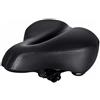 Dripex Sella per Bicicletta Comoda, Sella Bici Comoda in Gel Ergonomico Impermeabile,Uomo Donna Sella Bici con Riflettenti per Bici da Strada, Mountain Bike, City Bike(Nero)