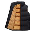 YULONGESS Gilet Da Uomo Invernale Autunno Inverno Trekking Antivento Giubbotto Smanicato Caldo Casual Gilet Imbottito Leggero Lavoro Collo Alto Giacca Effetto Lucido Trapuntato Piumino Con Tasche Cerniera