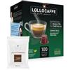 Lollo Caffe 100/200 CAPSULE CIALDE LOLLO MISCELA CLASSICA COMPATIBILE NESPRESSO