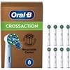 Procter & Gamble Oralb Power Refill Eb50r Crossaction 8 Pezzi