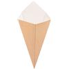 Coni in cartone Microondulato 250 gr (15x26cm)