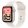 Apple Watch SE 3 GPS, Cassa 40 mm in alluminio galassia con Cinturino Sport galassia - S-M