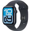 Apple Watch SE 3 GPS, Cassa 44 mm in alluminio mezzanotte con Cinturino Sport mezzanotte - S-M
