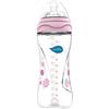 Medel BIBERON STEP 1+2 ANTICOLIC LATTICE ROSA 300 ML