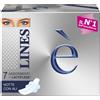 Lines Assorbenti Lines Notte con Ali in Lactifless, 7 pezzi