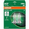 OSRAM 2 lampadine H7 12V OSRAM ULTRA LIFE-HCB
