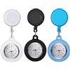 Nicerio, orologio da taschino digitale in silicone per infermieri e infermieri, con clip retrattile, da appendere, con copertura in silicone, orologio da taschino per infermieri, medici (3 pezzi)
