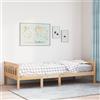 vidaXL Letto per Bambini senza Materasso 90x190 cm Legno Massello Pino, letto singolo, letto a mezza piazza per bambini, letto in legno