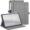 Fintie Custodia per Samsung Galaxy Tab S10 FE/ S9 FE 5G 10.9 pollici/Tab S9 11 pollici, visualizzazione multi-angolo custodia protettiva con tasca, auto sleep/wake, grigio