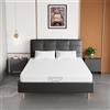 Memory Matratzen Materasso in schiuma fredda, 160 x 200 cm, altezza 16 cm, grado di durezza H2 & H3, supporto a 7 zone con rimbalzo rapido, doppio materasso per uso domestico (160 x 200 x 16 cm)