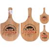 Home Living Tagliere in Legno per Pizza 53×30 cm - Assortito