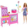 Mattel Barbie Mysteries: Beach Detectives Playset con Bambola Barbie 'Malibu', Gioco e Zucchero Filato con Accessori