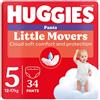 Huggies Mutandina Little Movers Taglia 5 12-17 kg - 34 pz