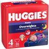 Huggies Mutandina Overnight Taglia 4 - 26 pz