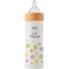 Chicco Biberon Perfect Easy in Silicone, dai 2 Mesi, Flusso Medio - 250ml - Arancione