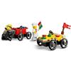 LEGO City Pack Veicoli da Corsa: Pizzaiolo Contro Pompiere 60458