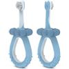 Suavinex Spazzolino Primi Denti per Neonato 0-2 Anni - Azzurro