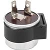 Yctze Relè Lampeggiatore Yctze, Relè Lampeggiatore per Moto 12V Relè Lampeggiatore Tipo Meccanico a 2 Pin per DT175 DT360 DT400 GT80 DT10 (senza Cicalino)