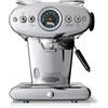 illy 60456 ILLY X1 Anniversary ESE & Ground Inox -Macchina per Caffè Macinato e Cialde E.S.E [Acciaio Inox]