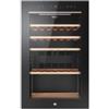 Haier PRONTA CONSEGNA - SPEDIZIONE IMMEDIATA Cantinetta Vino 49 Bottiglie Classe energetica F Ripiani 4+1 Sistema luci 3D 50 cm Nero Haier HWS49GA Wine Bank 50 Series 5