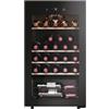 Haier PRONTA CONSEGNA - SPEDIZIONE IMMEDIATA Haier HWS34GGH1 Cantinetta Vini 34 Bottiglie Classe G Altezza 85 cm Nera Luce LED Wine Bank 50 Series 3