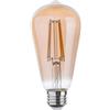 Bratek Lampadina LED E27 8W Fume Filamento Vintage | Stile, Risparmio Energetico, Lunga Durata e Luce Brillante Luce Naturale