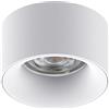 Maclean MCE457 Plafoniera da incasso con attacco GU5.3 MR16 per lampadine LED e alogene fino a 35 W 70 x 40 mm rotondo in alluminio (1 pezzo senza lampadina, Bianco)