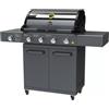 GRLLR PRIME BARBECUE A GAS G4S 4 FUOCHI CON FORNELLO LATERALE GR-24-G4S