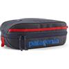 Patagonia Black Hole Cube small 3 litri, Smolder blue/amanita red